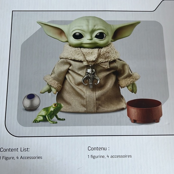 Star Wars mandalorian Yoda toy - Picture 2 of 2